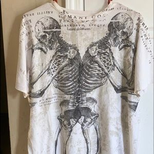 Vintage Leonardo DaVinci sketch book t shirt..